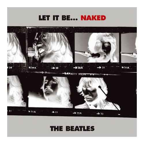 The Beatles 'Let It Be Naked Album' Greetings Card