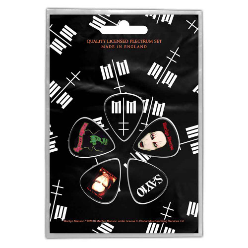 Marilyn Manson 'Mm' Plectrum Pack