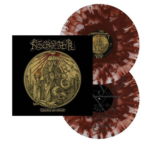 Necrofier 'Transcend Into Oblivion' Enchantment Cloudy Clear/Red Marbled Vinyl