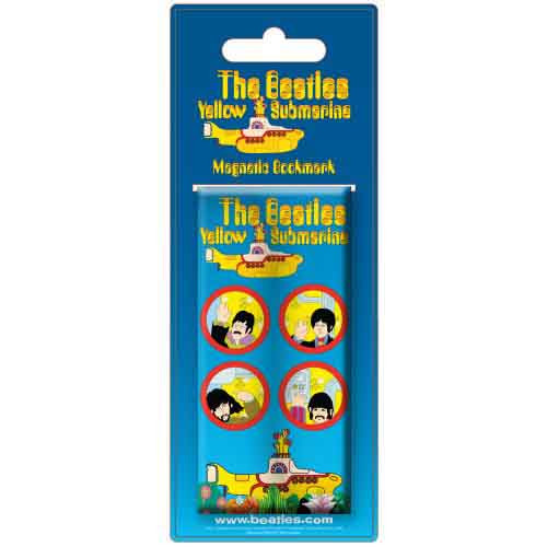 The Beatles 'Yellow Submarine Portholes' Magnetic Bookmark