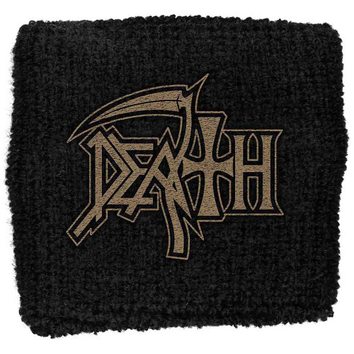Death 'Logo' Embroidered Wristband