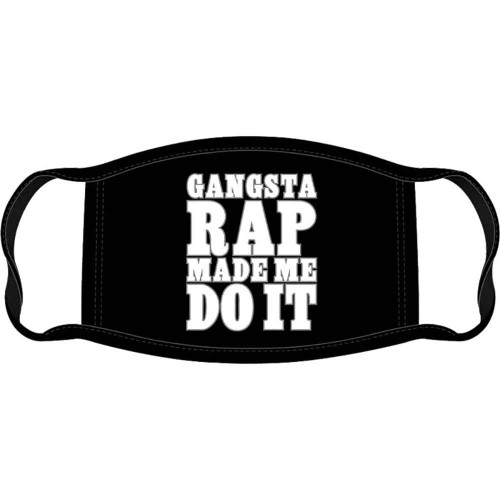 Ice Cube 'Gangsta Rap' Face Mask