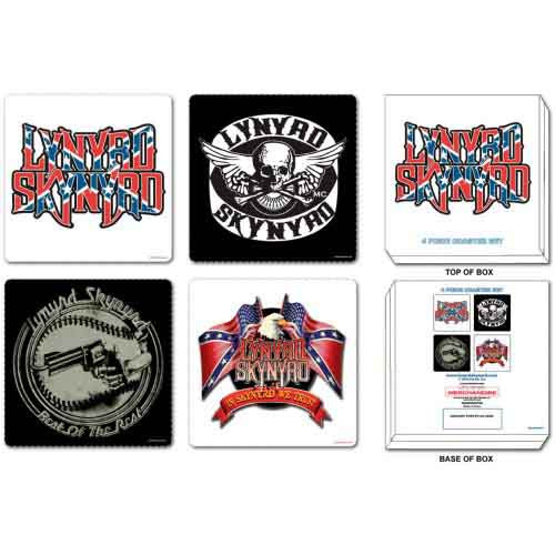 Lynyrd Skynyrd 'Mixed' Coaster Set