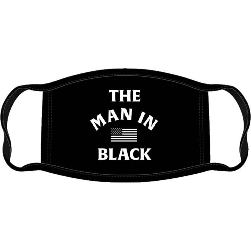 Johnny Cash 'Man In Black' Face Mask