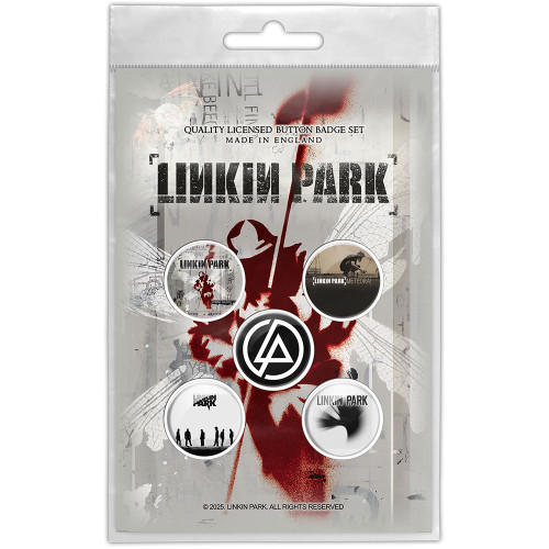 Linkin Park 'Hybrid Theory' Button Badge Pack