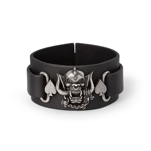 Motorhead 'Warpig' Leather Wrist Strap