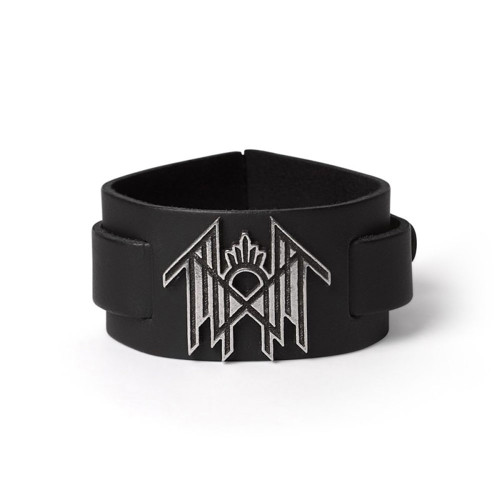 Sleep Token 'Logo' Leather Wrist Strap