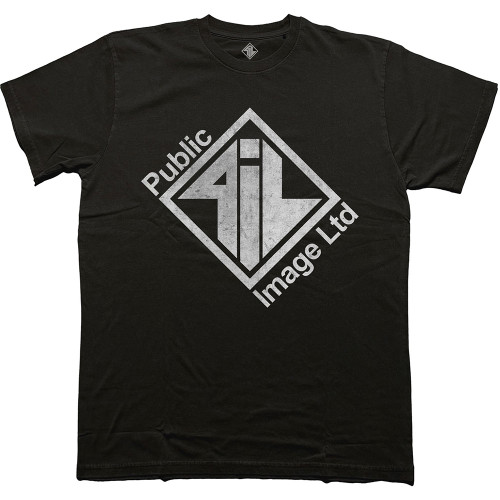 Public Image Ltd 'Logo' (Black) T-Shirt | Eyesore Merch