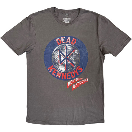 Dead Kennedys 'Bedtime For Democracy' (Grey) T-Shirt