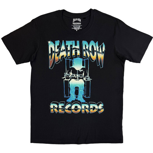 Death Row Records 'Leaf' (Black) T-Shirt