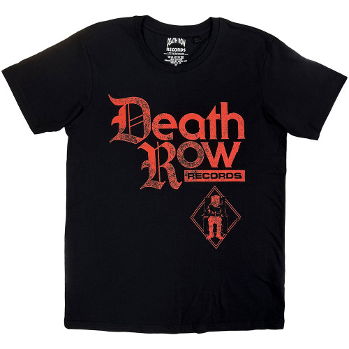 Death Row Records 'Leaf' (Black) T-Shirt
