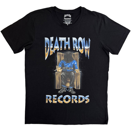 Death Row Records 'Leaf' (Black) T-Shirt