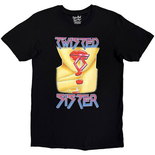 Twisted Sister '76' (Black) T-Shirt | Eyesore Merch