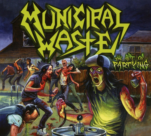 Municipal Waste 'The Art of Partying' LP Black Vinyl