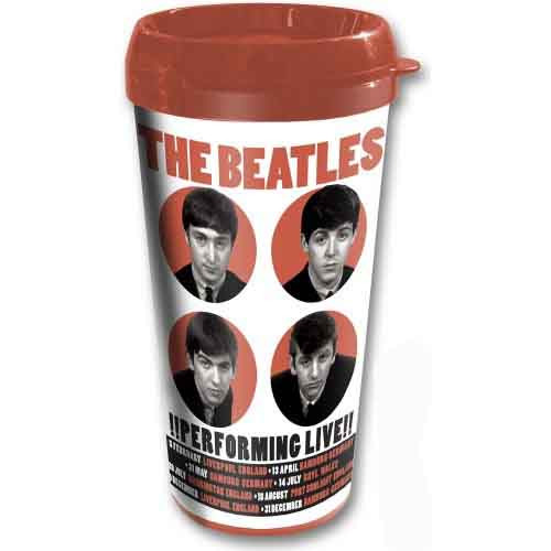 The Beatles 'Performing Live' Travel Mug