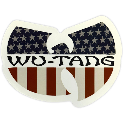 Wu-Tang Clan 'Star-spangled Logo' Sticker