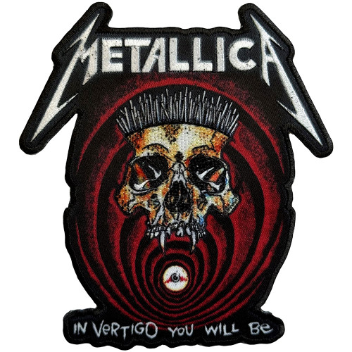 Metallica 'In Vertigo Detail' Iron On Woven Patch