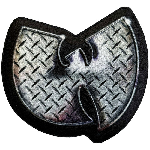 Wu-Tang Clan 'Steel Logo' Iron On Woven Patch