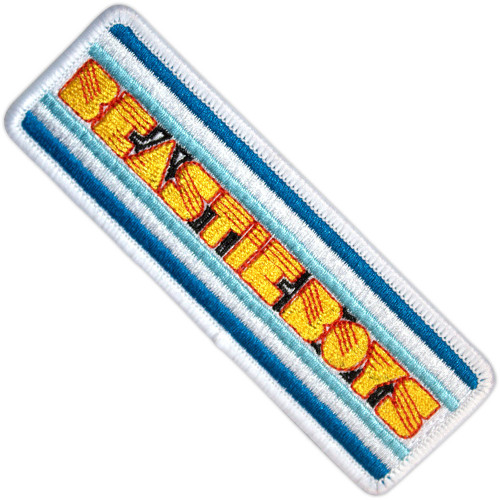 Beastie Boys 'Long Logo' Iron On Woven Patch