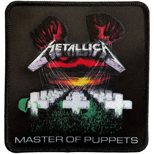 Metallica 'Master Of Puppets Classic' Iron On Woven Patch