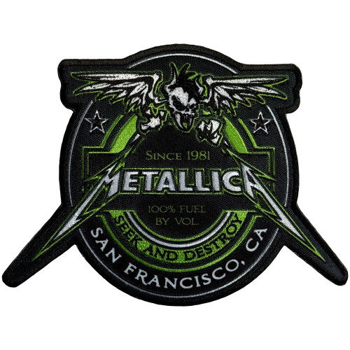 Metallica 'Fuel' Iron On Woven Patch