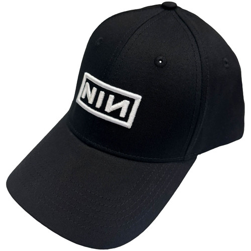 Nine Inch Nails 'Classic Logo' (Black) Baseball Cap Front