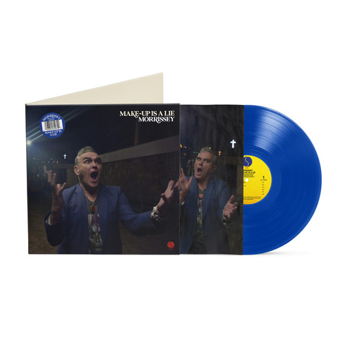 Morrissey 'Make-Up Is A Lie' LP Blue Vinyl