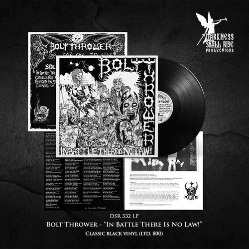 Bolt Thrower 'In Battle There Is No Law!' CD Jewel Case