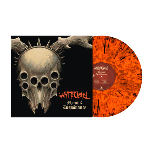 Whitechapel 'Hymns In Dissonance' (Tour Edition) LP Neon Orange Blackdust Vinyl