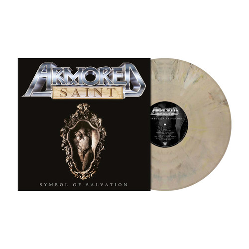Armored Saint 'Symbol Of Salvation' (35th Anniversary) LP Ivory Brown Marble Vinyl