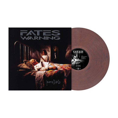 Fates Warning 'Parallels' (35th Anniversary) LP Dusty Rose Blue Smoke Vinyl