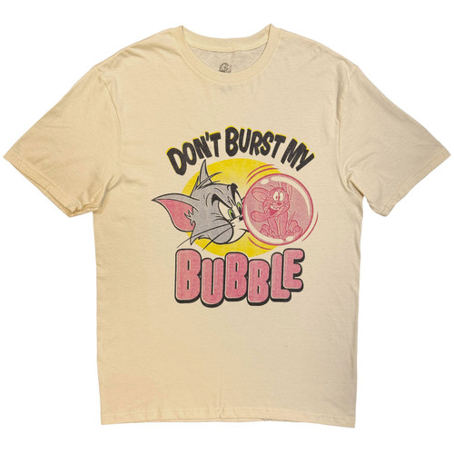 Tom & Jerry 'Don't Burst My Bubble' (Neutral) T-Shirt