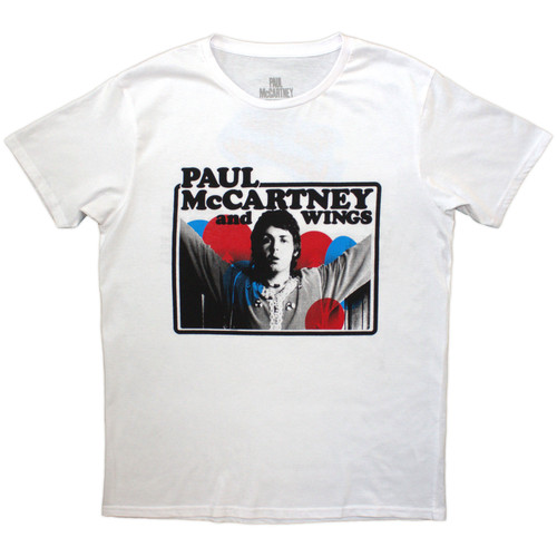 Paul McCartney 'Wings Over America '76' (Grey) T-Shirt