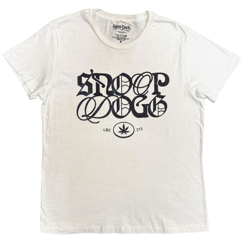 Snoop Dogg 'Lettering Mash Up' (White) T-Shirt