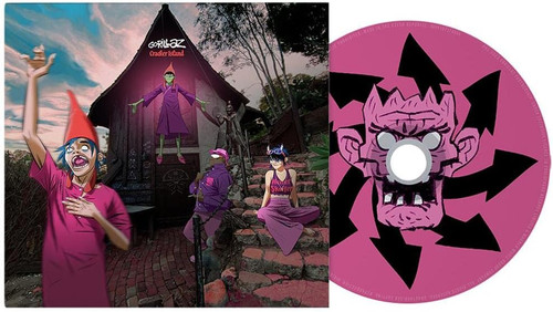 Gorillaz 'Cracker Island' CD Digisleeve