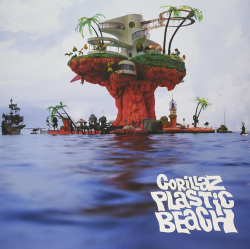 Gorillaz 'Plastic Beach' 2LP Black Vinyl