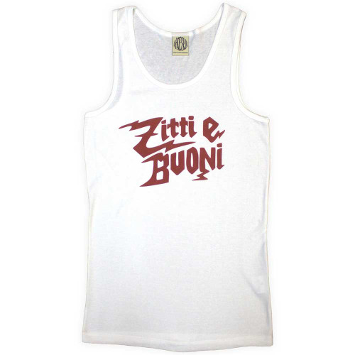 Maneskin 'Zitti e Buoni' (White) Vest T-Shirt