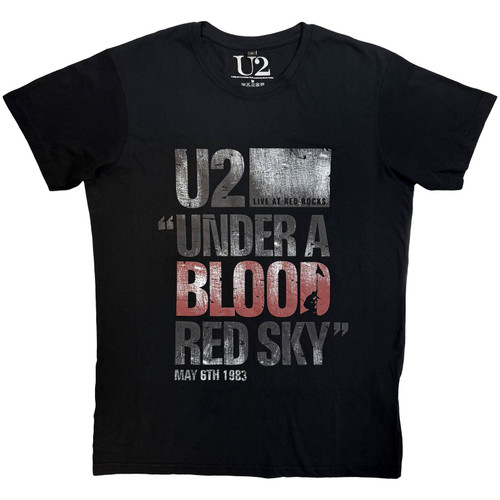 U2 'Under a Blood Red Sky' Postcard | Eyesore Merch