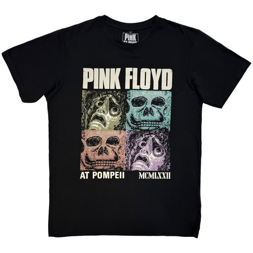 Pink Floyd 'Mosaics' (Black) Carbon T-Shirt