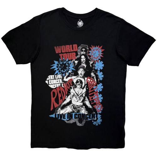 Red Hot Chili Peppers 'Blood Sugar Sex Magik Tracklist' (Black) Carbon T-Shirt