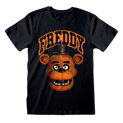 Five Nights At Freddy's 'Freddy' (Black) T-Shirt