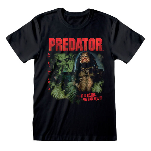 Predator 'Retro Montage' (Black) T-Shirt