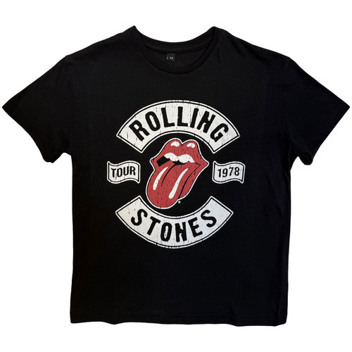 The Rolling Stones 'US Tour 1978' (Black) Kids T-Shirt