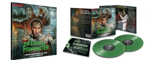 James Bernard / Hammer Horror 'The Curse Of Frankenstein Original Soundtrack' 2x 7" Green Vinyl