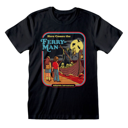 Steven Rhodes 'Ferryman' (Black) T-Shirt