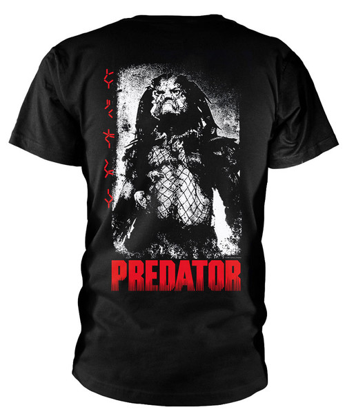 Predator 'Poster Style' (Black) T-Shirt Back