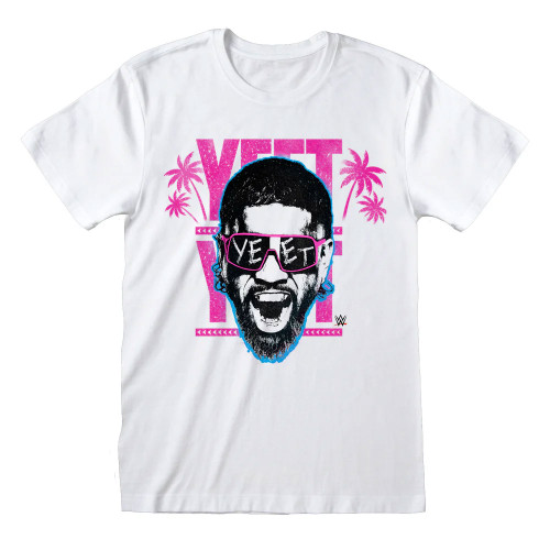 WWE - Jey Uso 'Four Letter, One Word' (White) T-Shirt