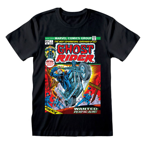 Marvel Comics 'Ghost Rider Most Wanted' (Black) T-Shirt
