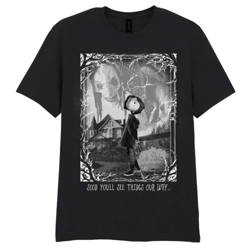 Coraline 'Things Our Way' (Black) T-Shirt