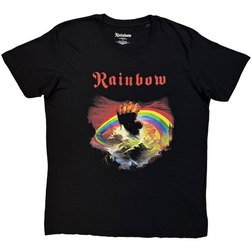 Rainbow 'Rainbow Rising' (Black) T-Shirt